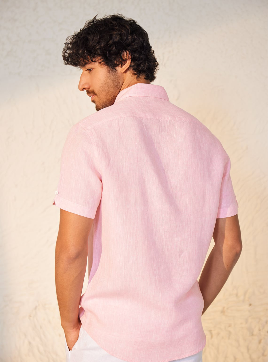 Faded Lotus Shirt Half Shirt