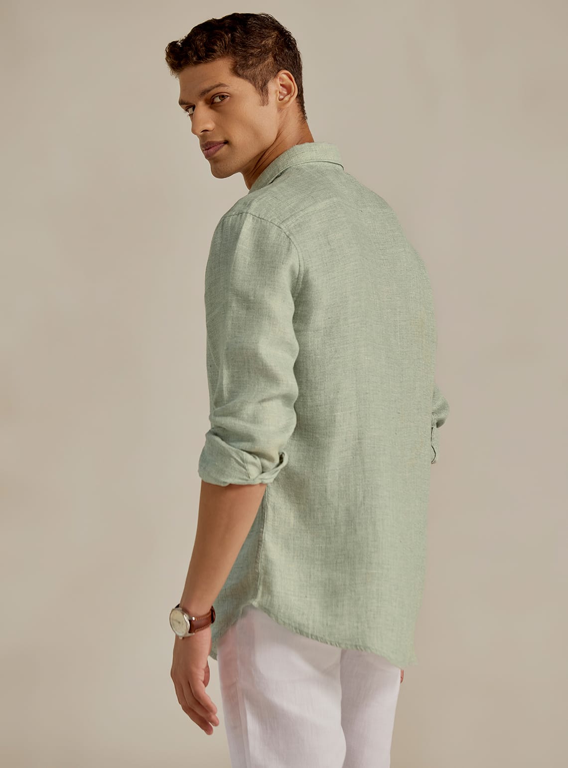 Lemongrass Linen Shirt