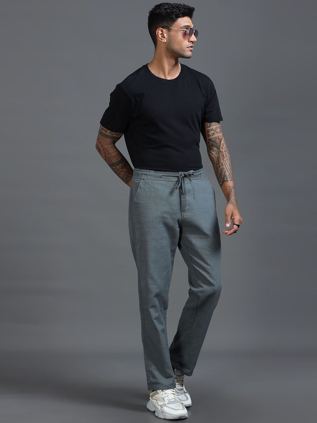 PACK OF 2 Cool Tones, Classic Comfort (WHITE, GREY)