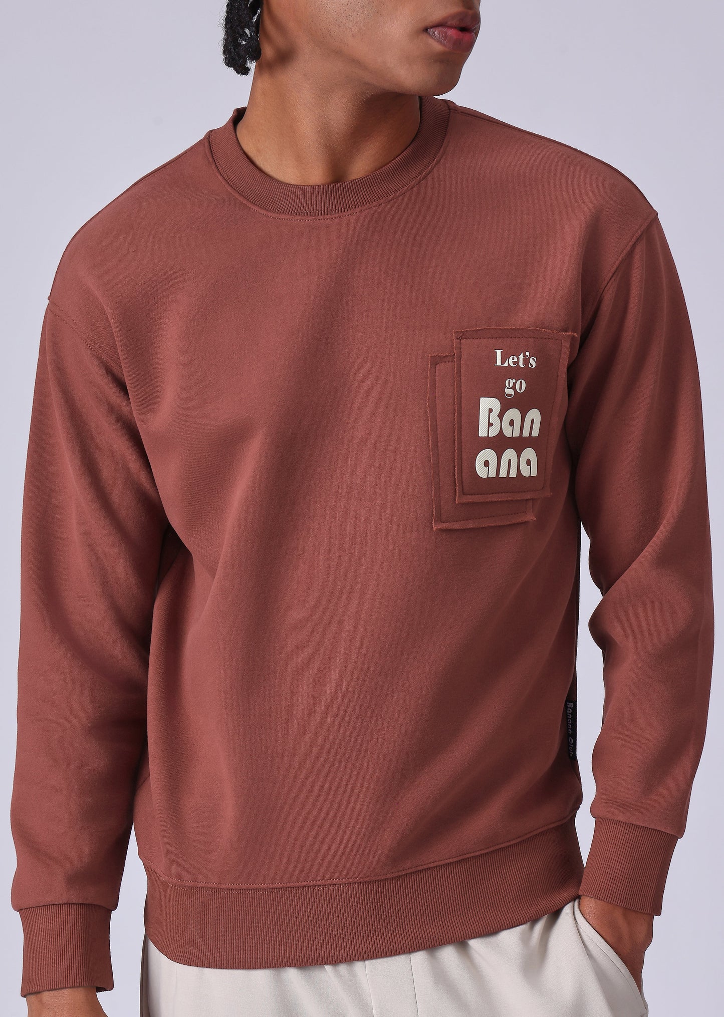 Red Patch Sweatshirt