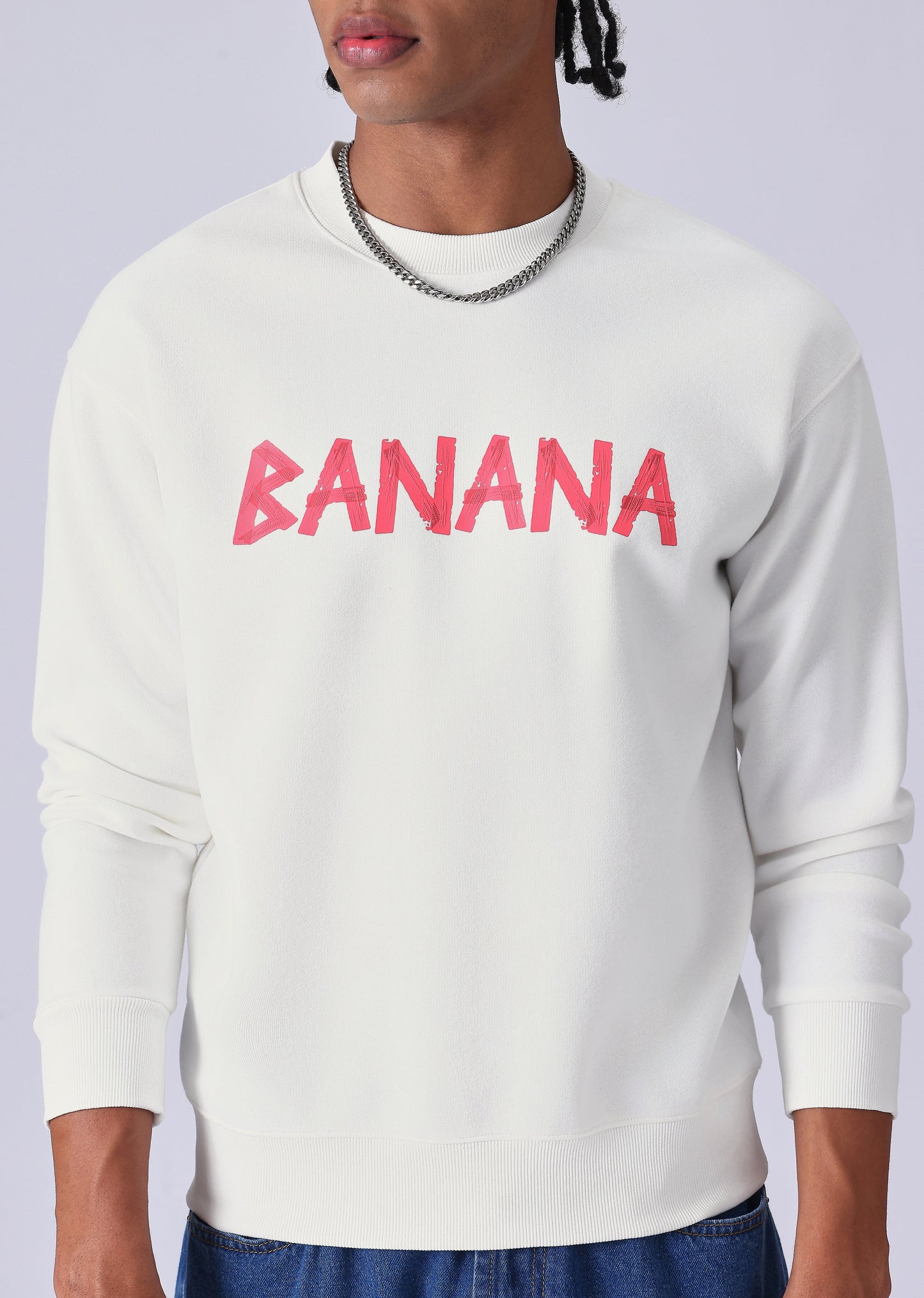 White Banana Club Sweatshirt