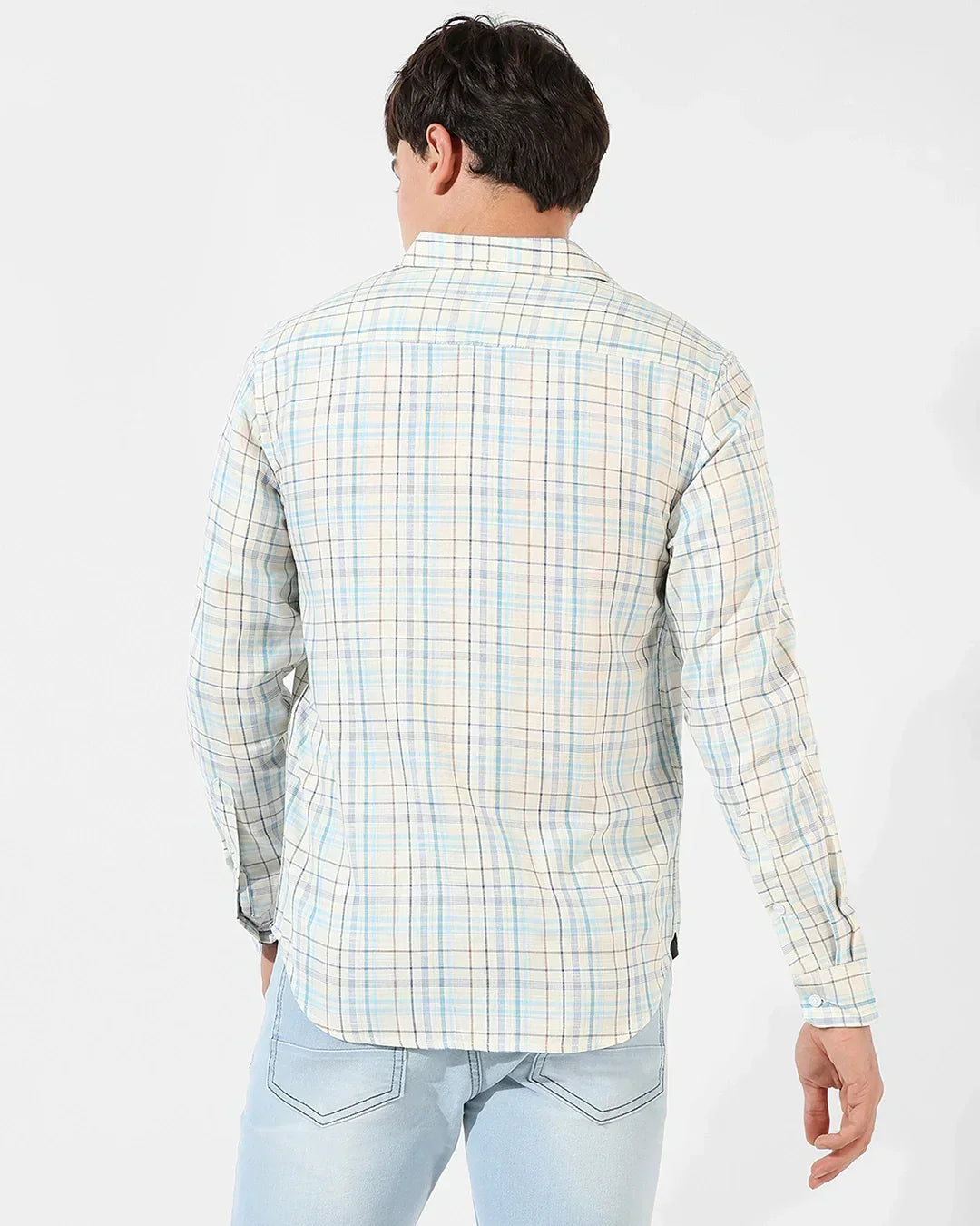 Men's Multicolor Checked Shirt