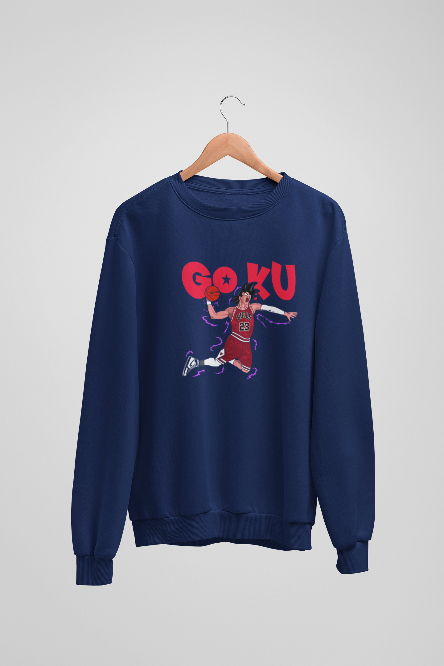 Anime Navy Sweatshirt