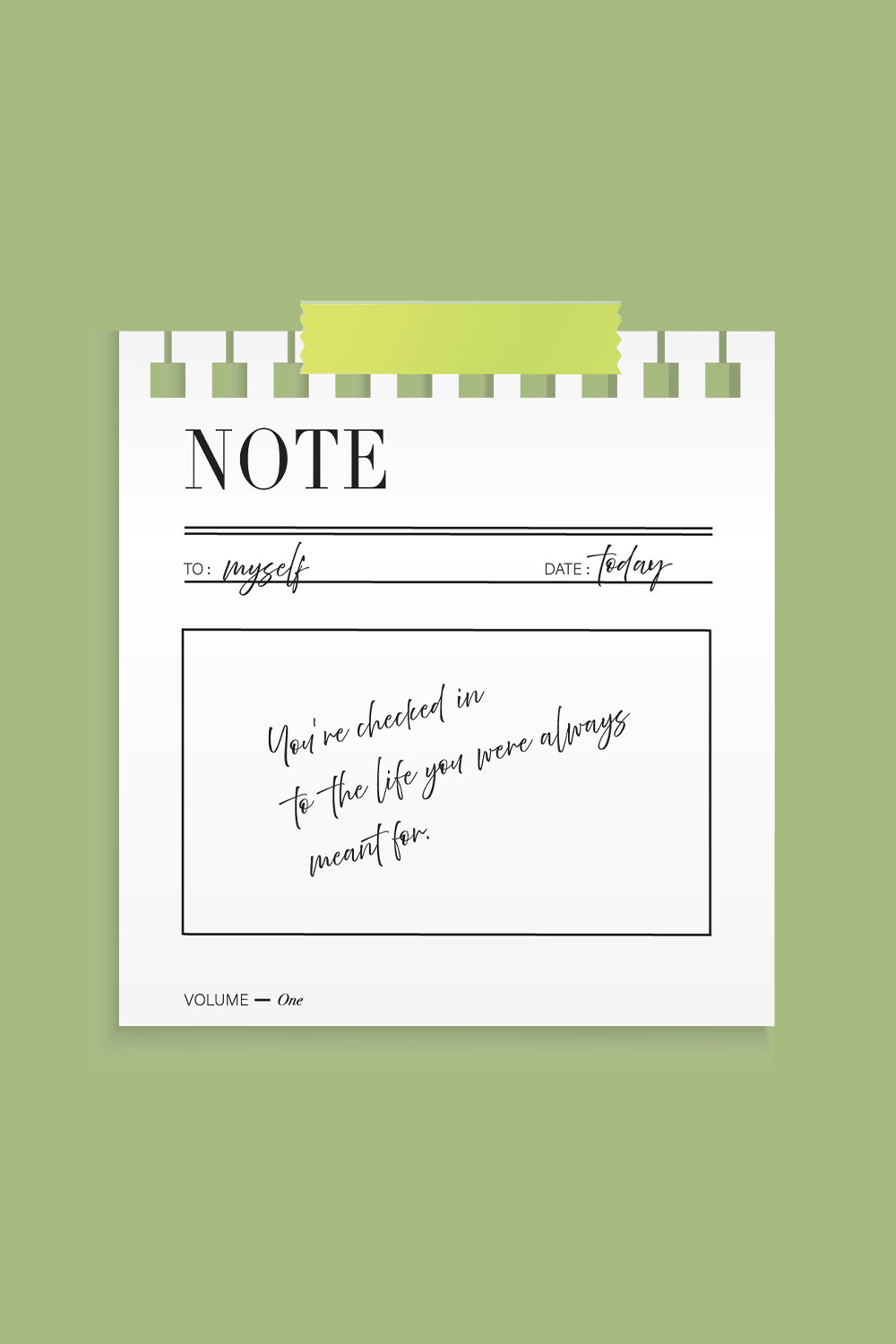 Note Classic Sweatshirt