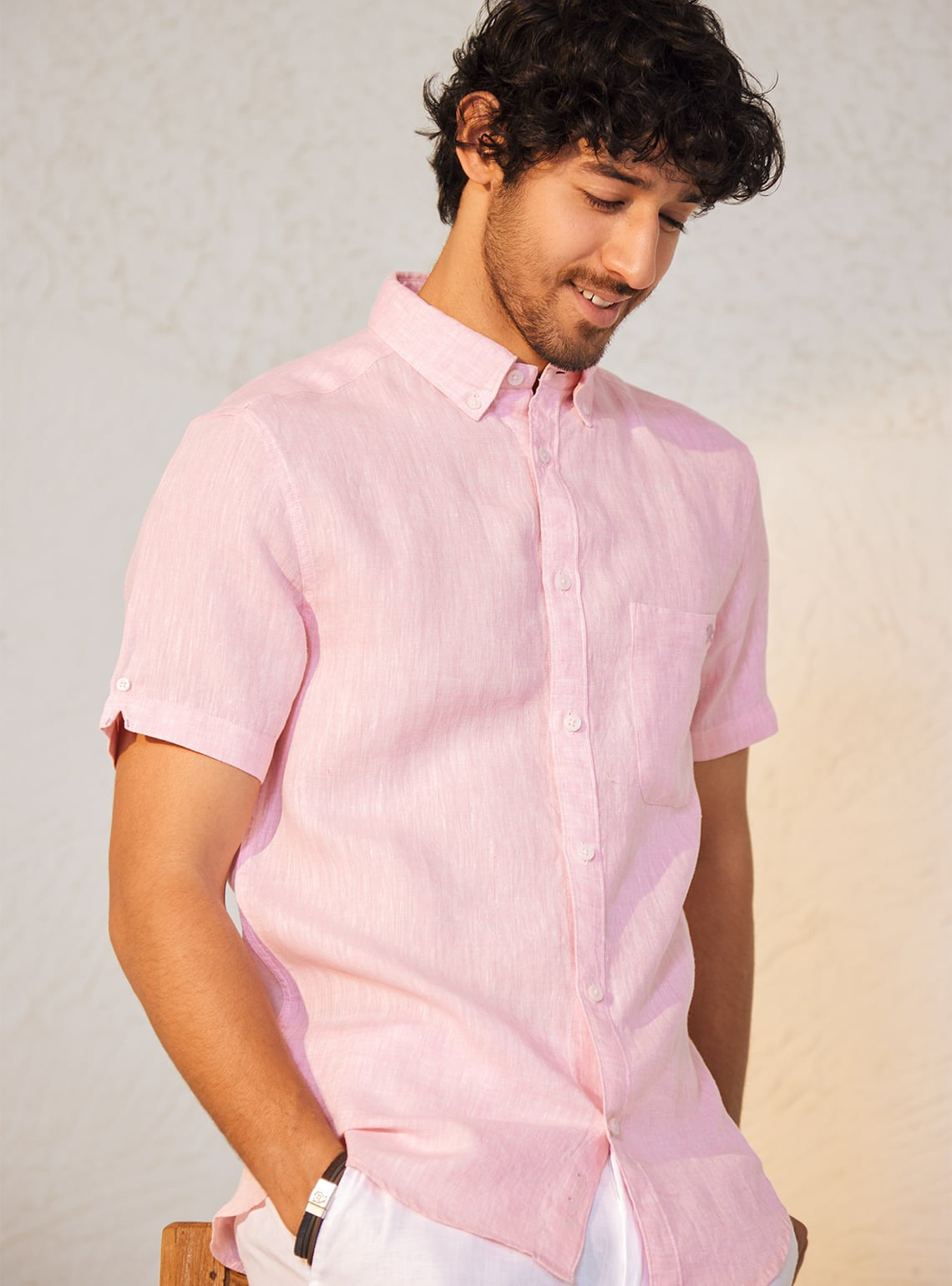 Faded Lotus Shirt Half Shirt