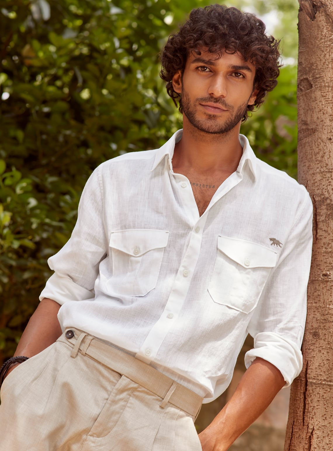 Alpine Safari Linen Shirt