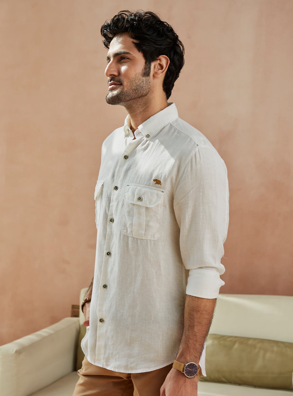 Daffodil Linen Shirt
