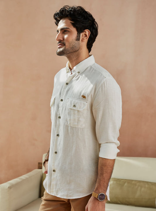 Daffodil Linen Shirt