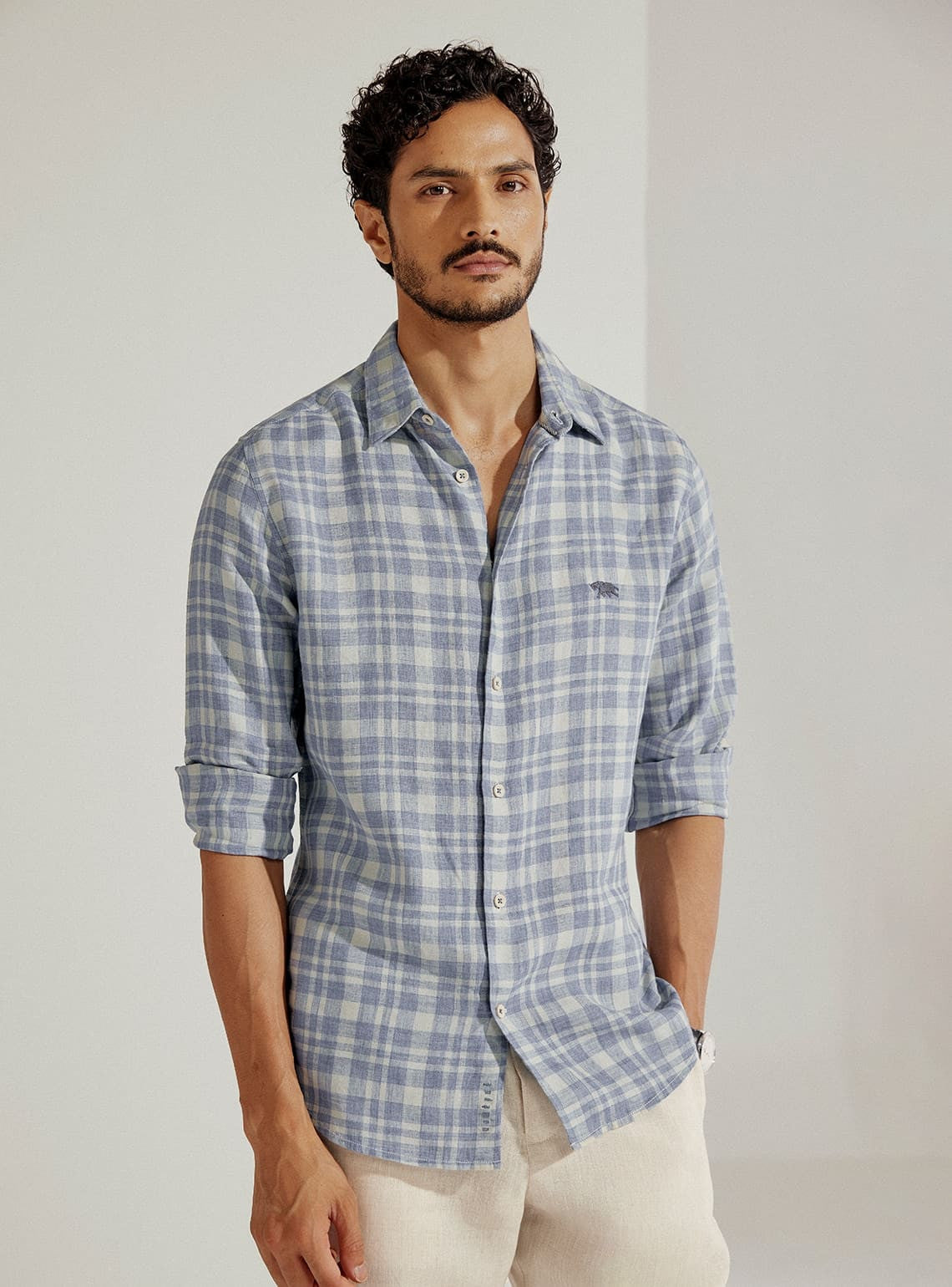 Haze Check Linen Shirt