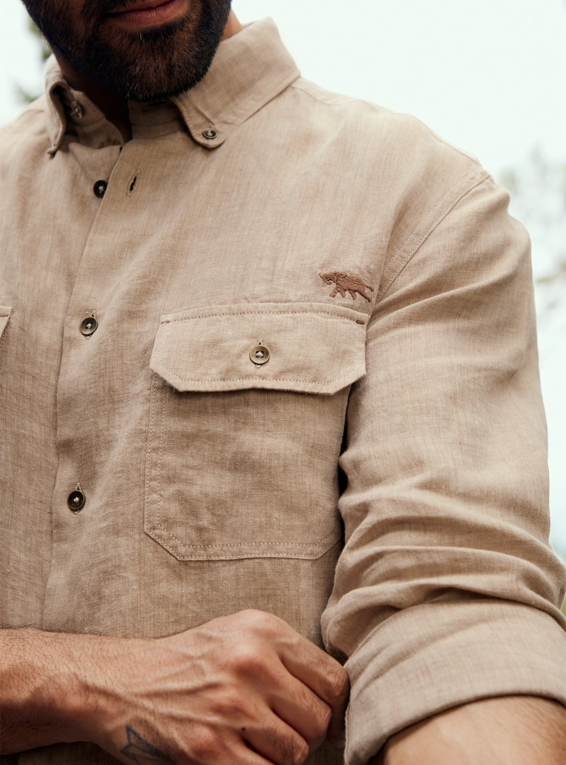 Indian Khaki Explorer Shirt