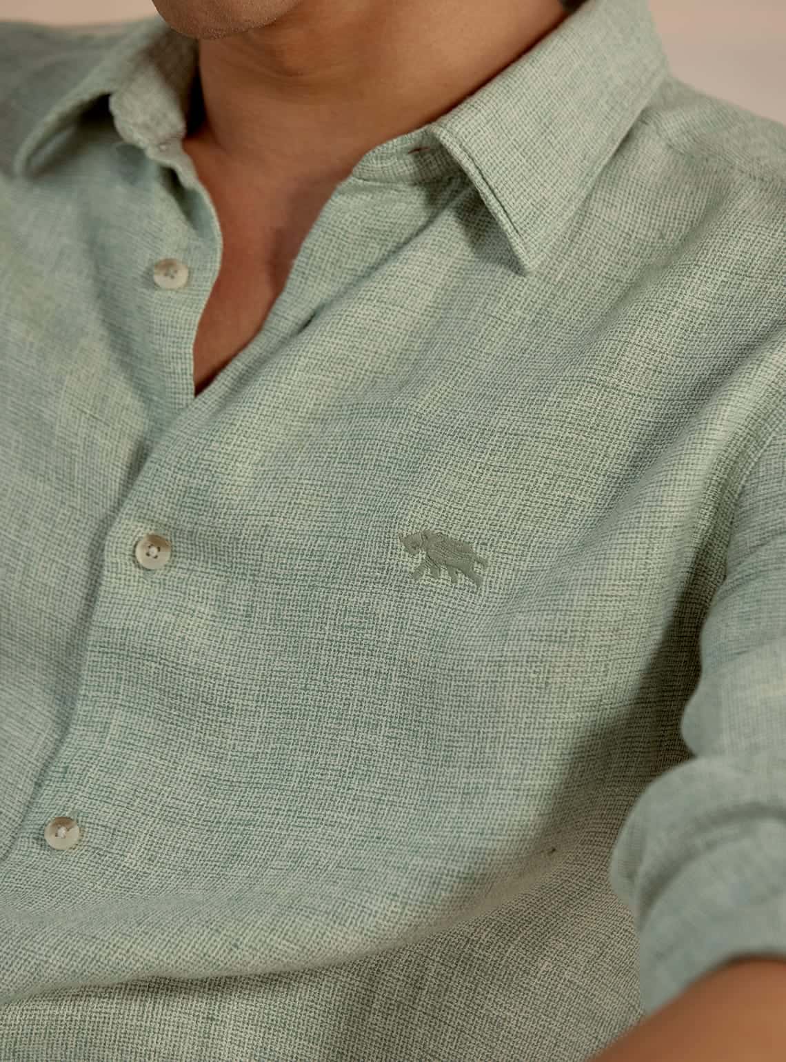 Lemongrass Linen Shirt