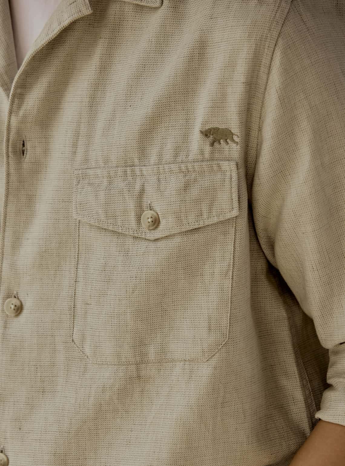Bronco Cotton Linen Overshirt