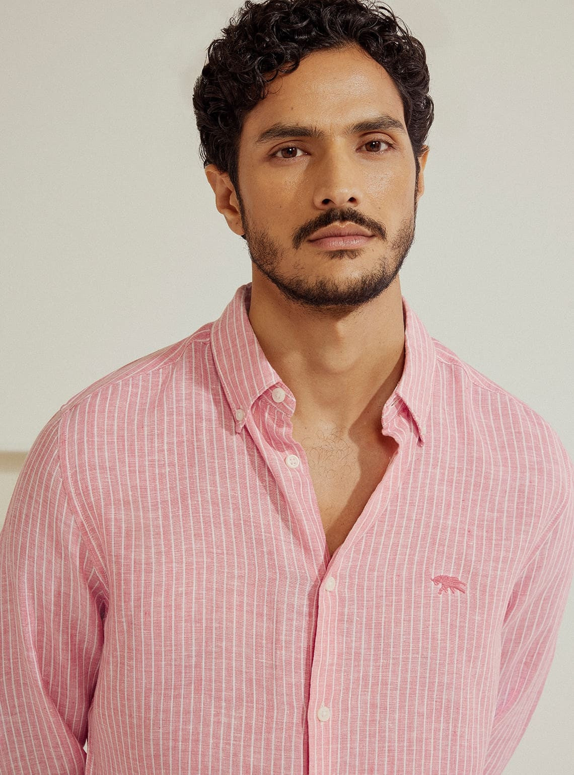 Roserade Stripe Linen Shirt