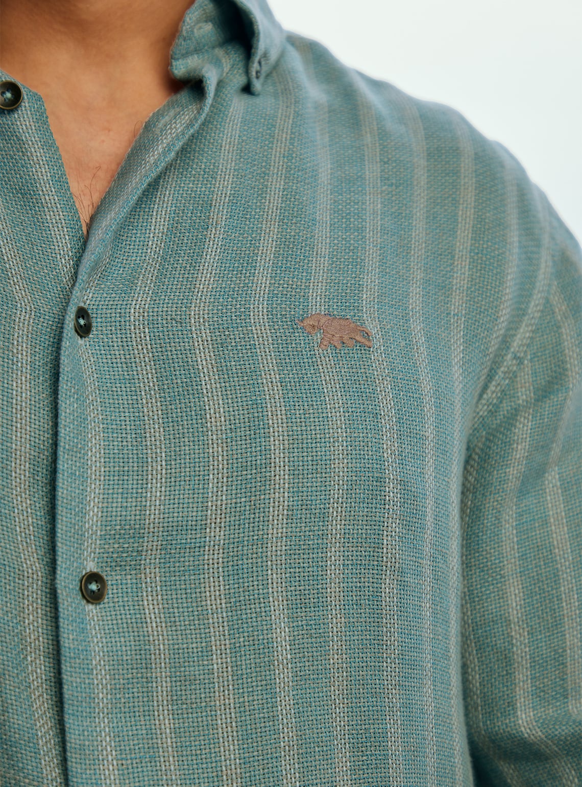 Oasis Stripe Linen Shirt