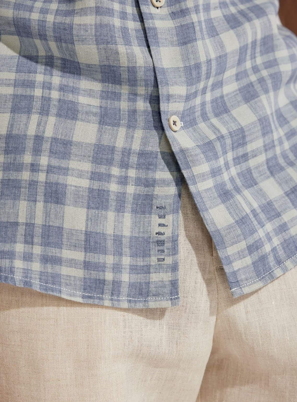 Haze Check Linen Shirt