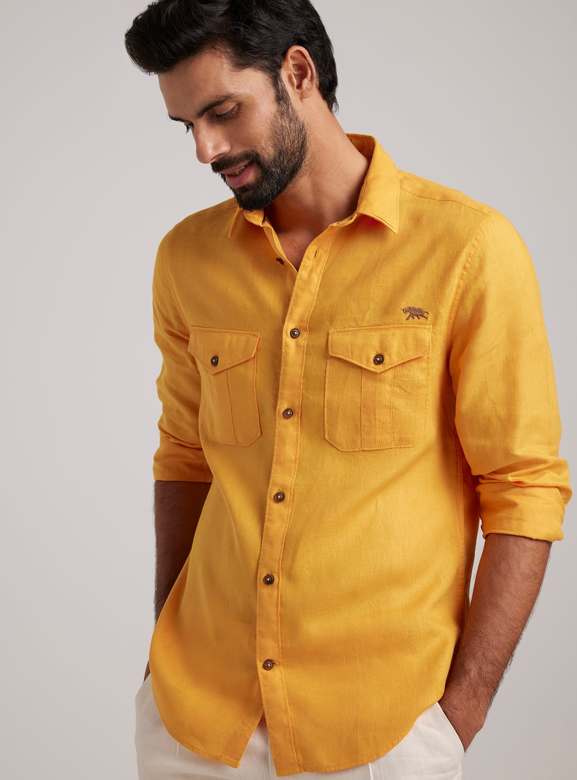 Chrome Linen Explorer Shirt