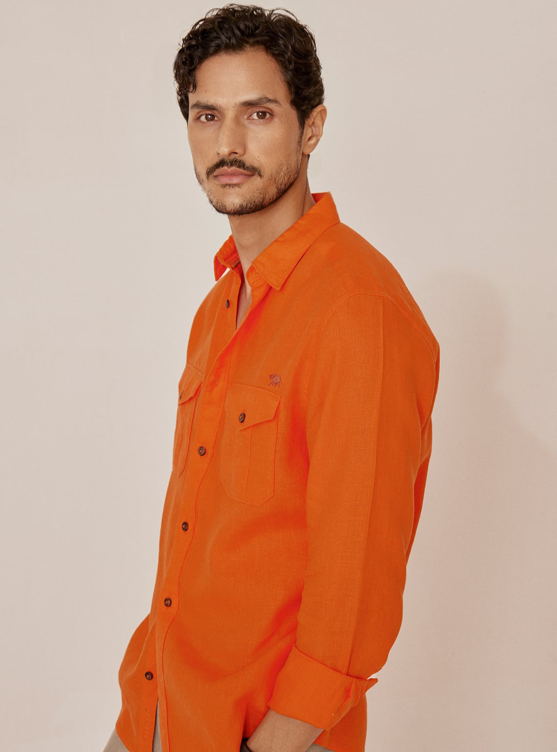 Clementine Linen Explorer Shirt