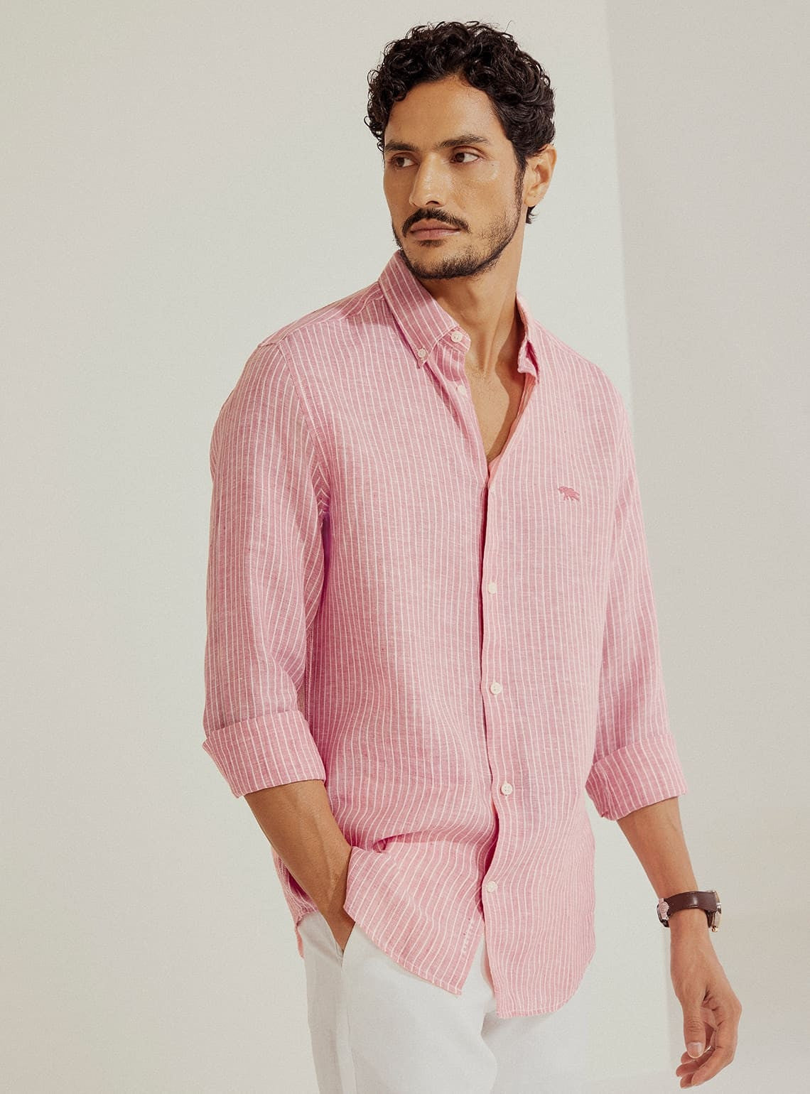 Roserade Stripe Linen Shirt