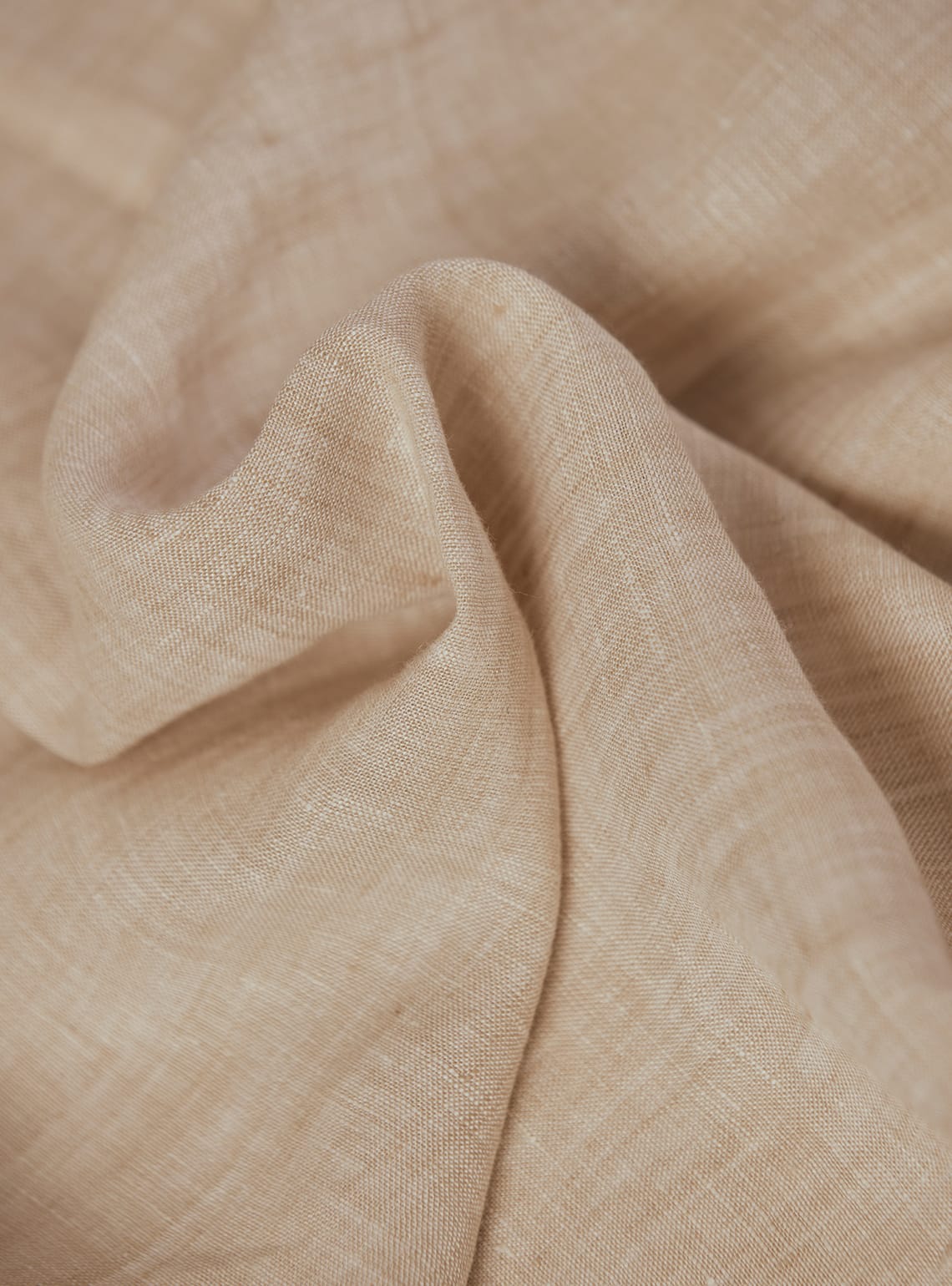 Malta Light Beige Linen Shirt