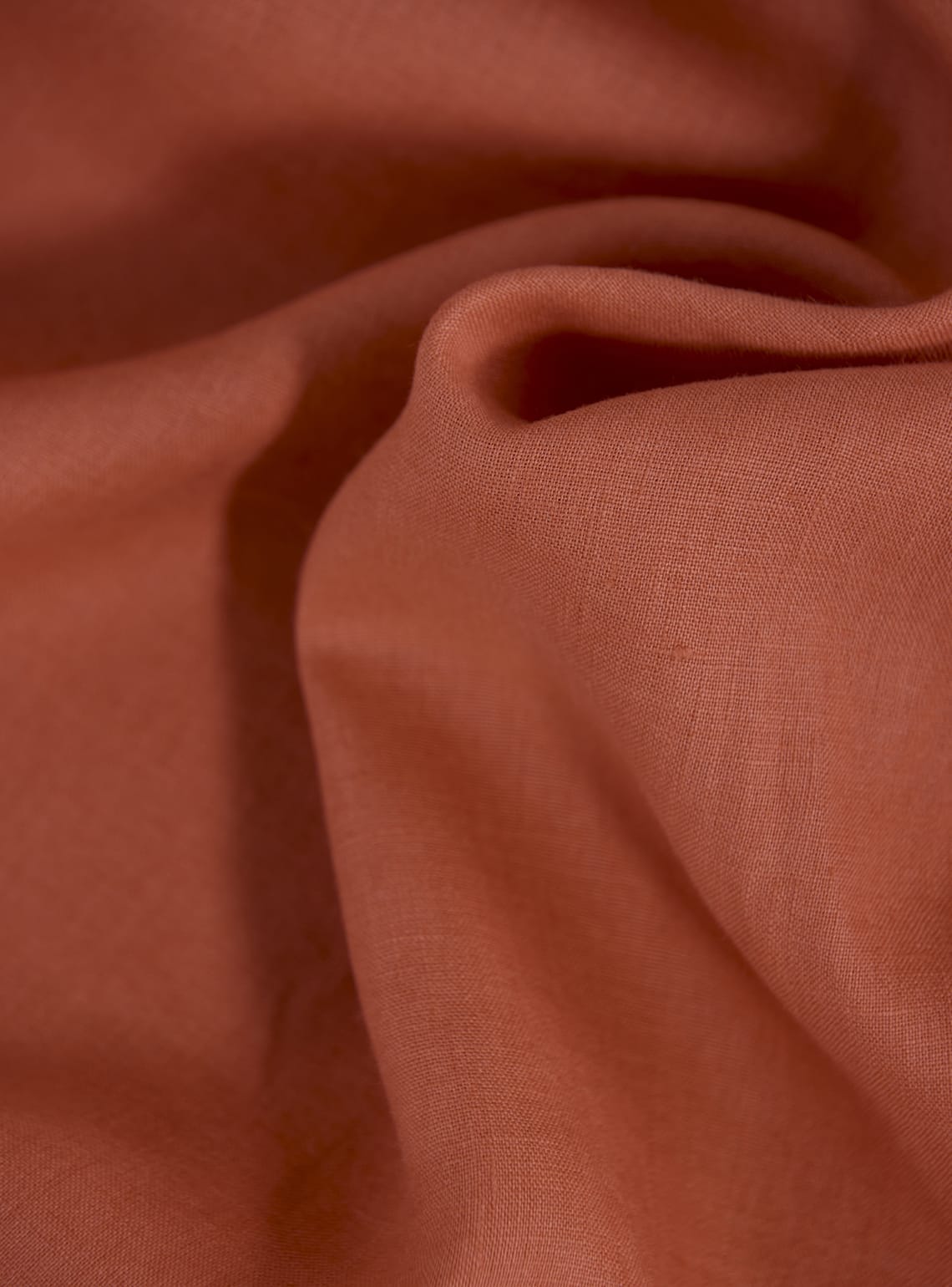 Crimson Coral Linen Shirt