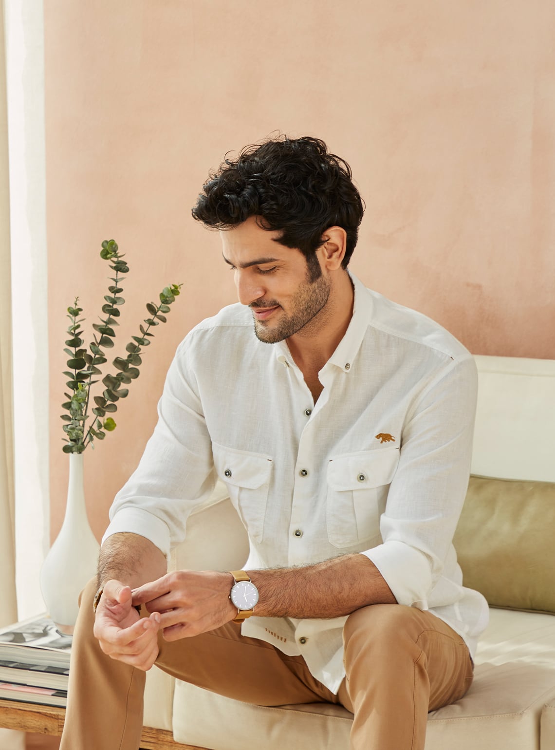 Daffodil Linen Shirt
