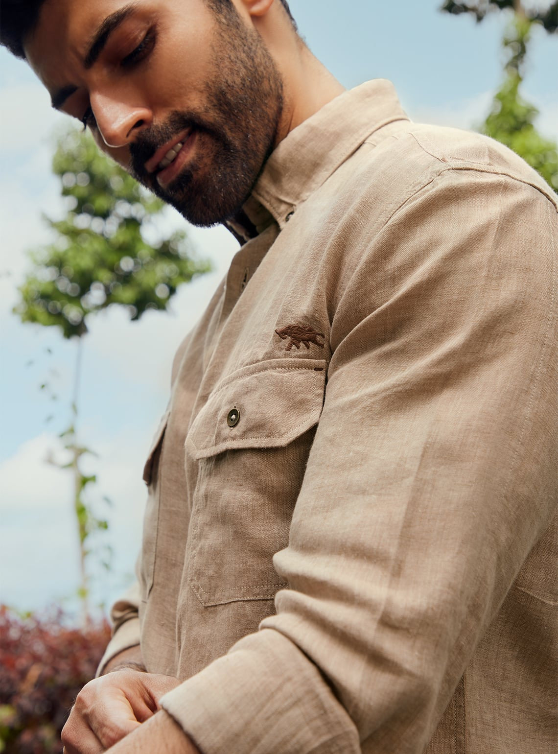 Indian Khaki Explorer Shirt