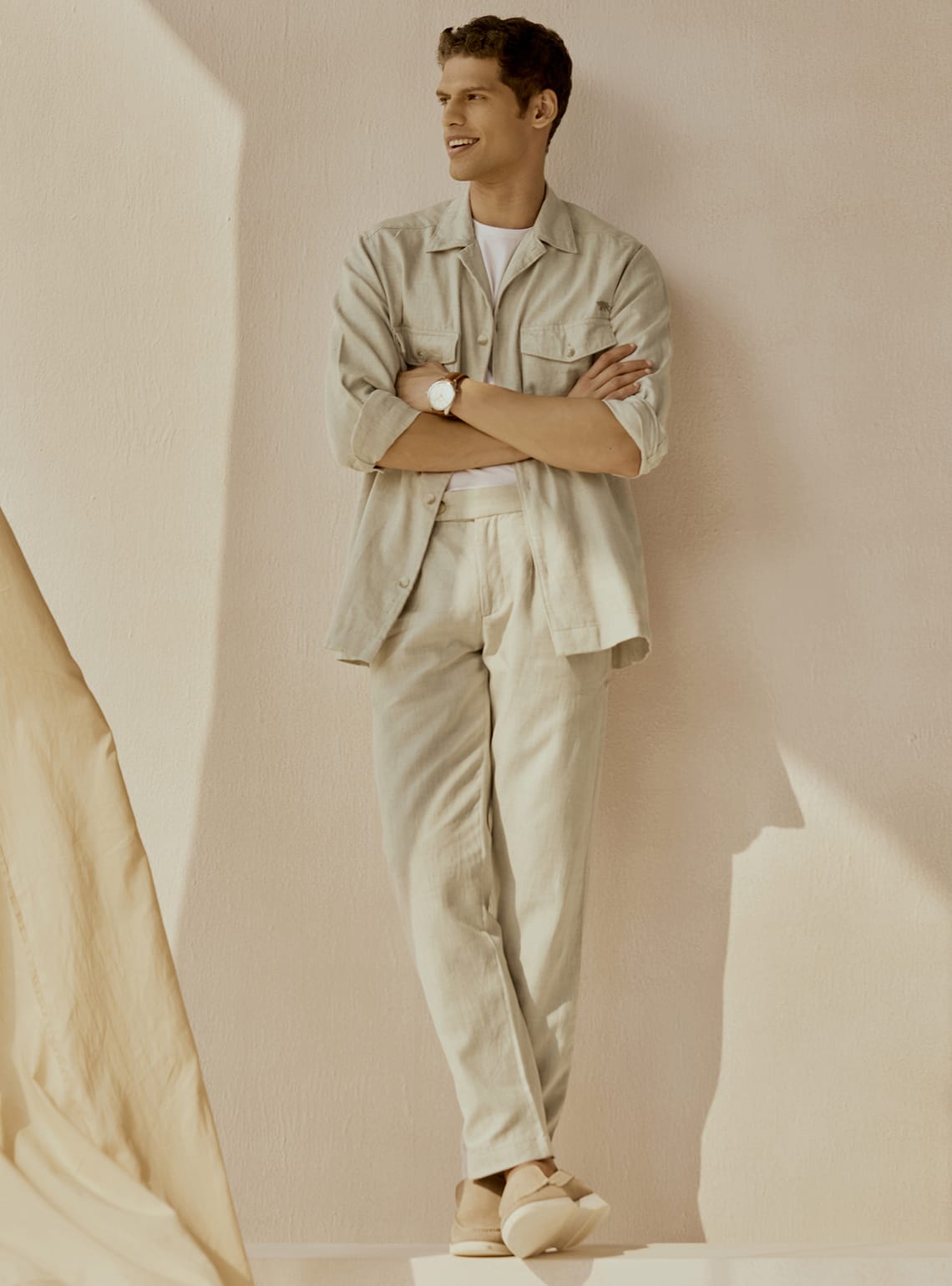 Bronco Cotton Linen Overshirt