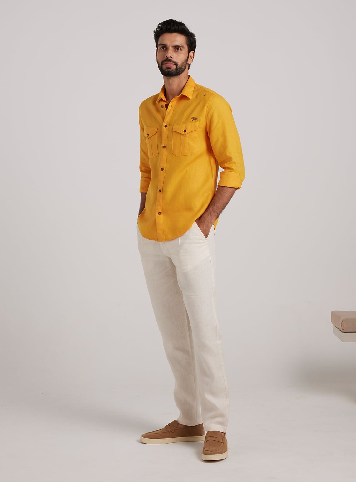 Chrome Linen Explorer Shirt