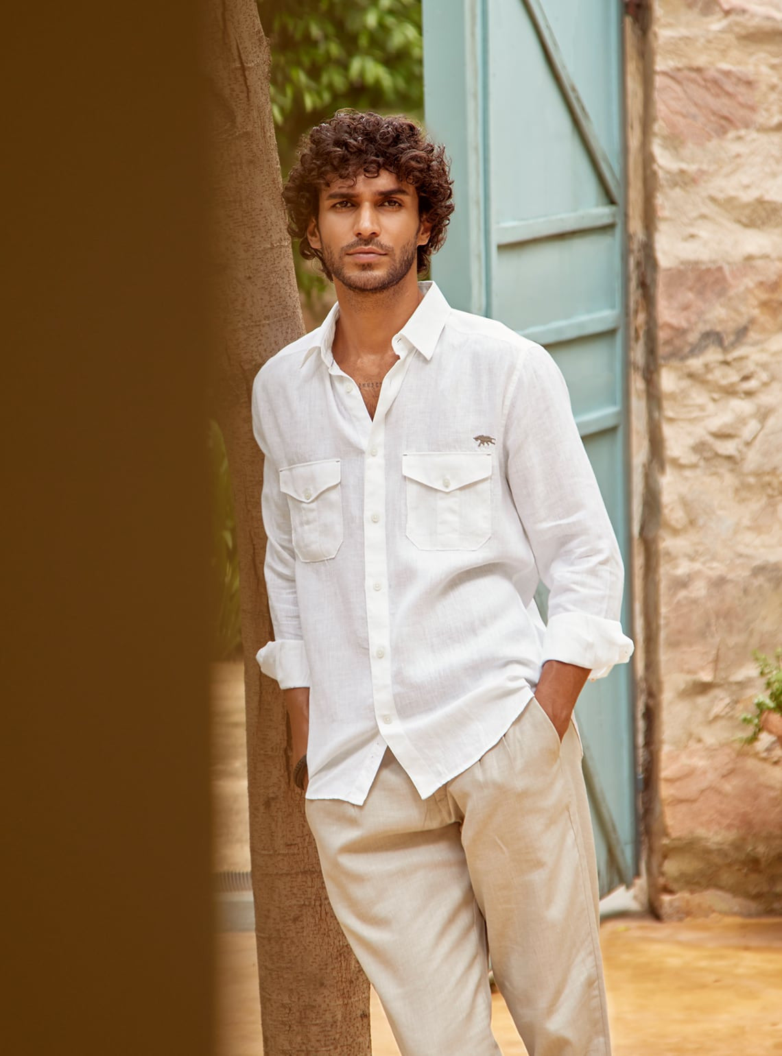 Alpine Safari Linen Shirt