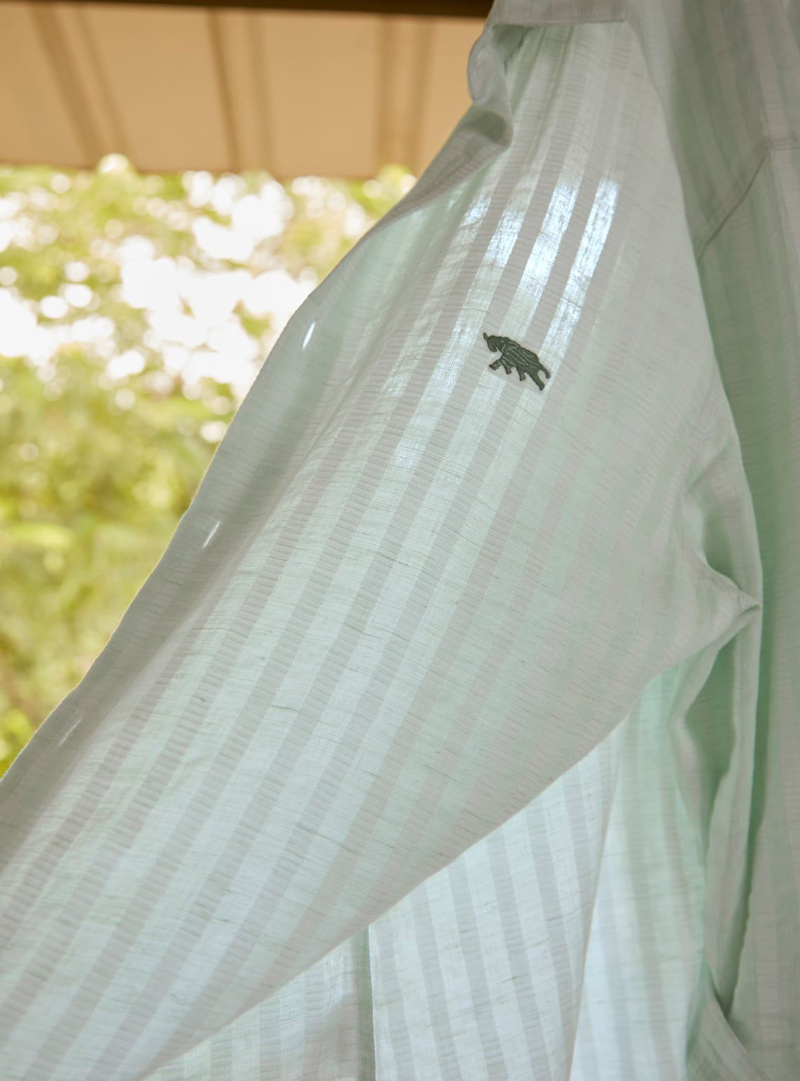 Caribbean Green Stripe Shirt
