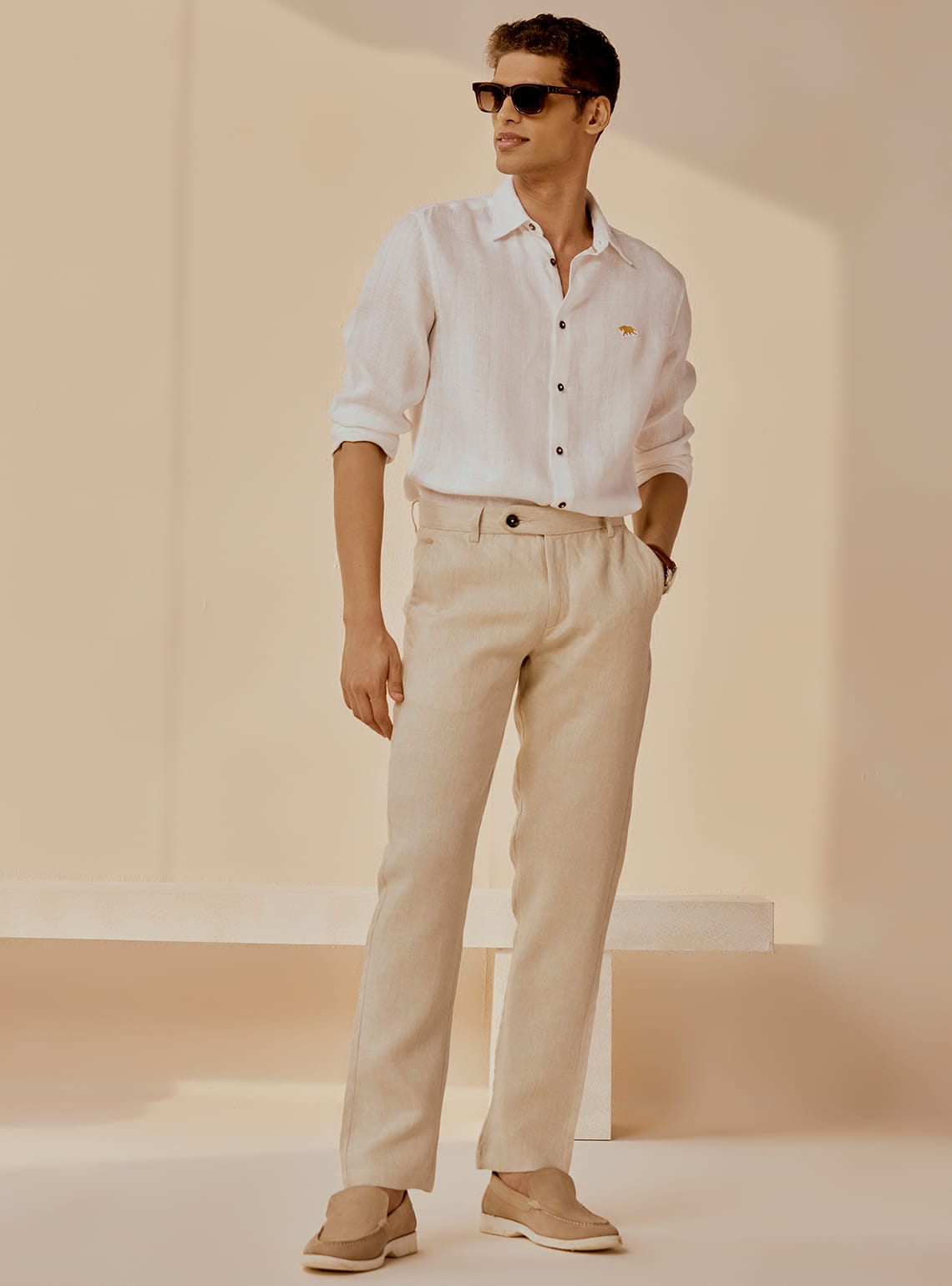 White Tide Linen Shirt