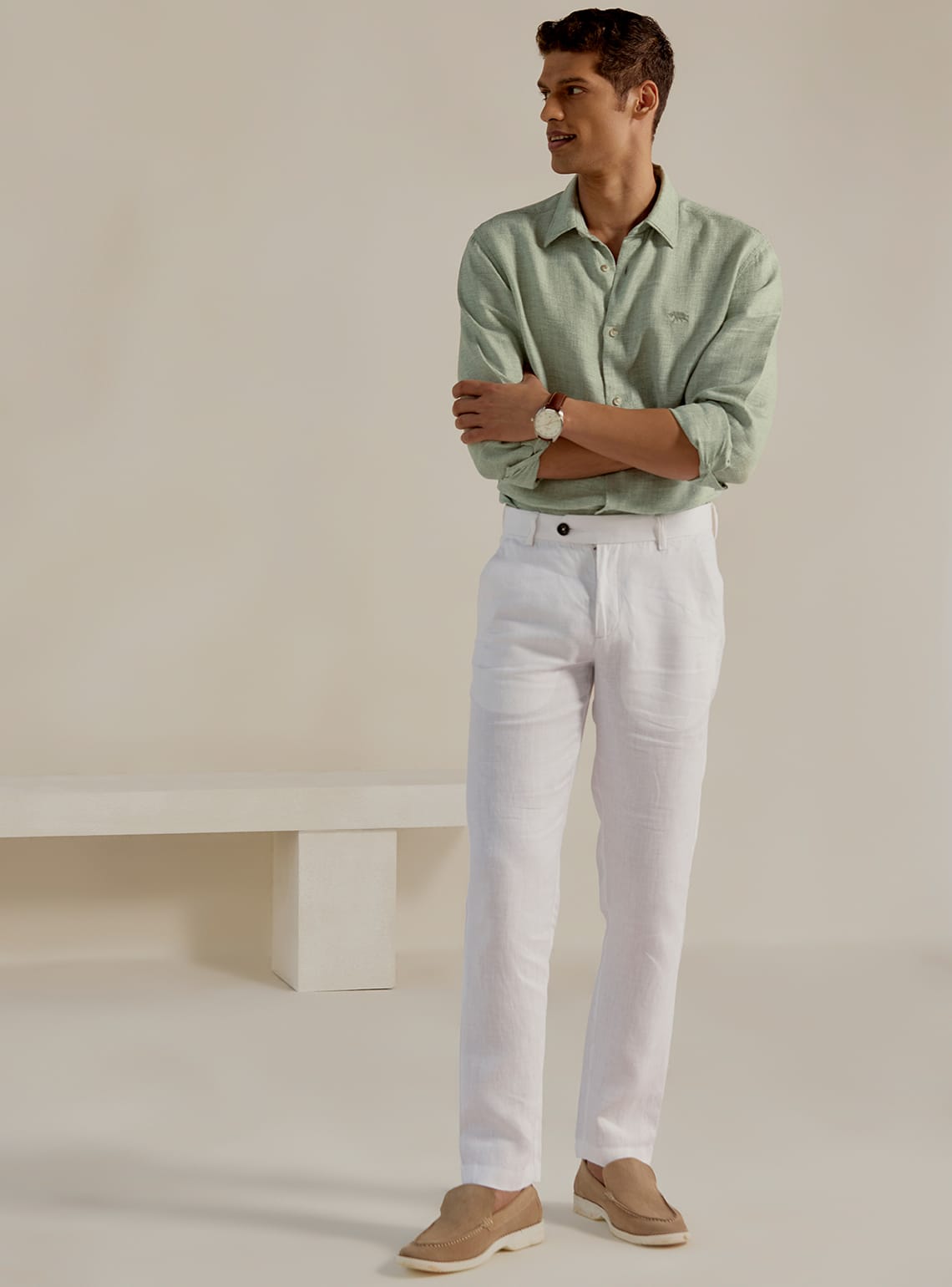 Lemongrass Linen Shirt