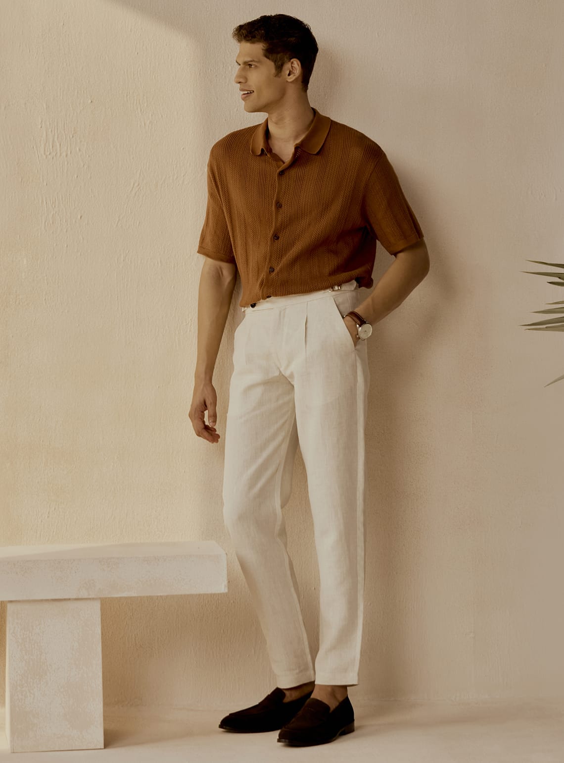 Terra Brown Organic Cotton Shirt