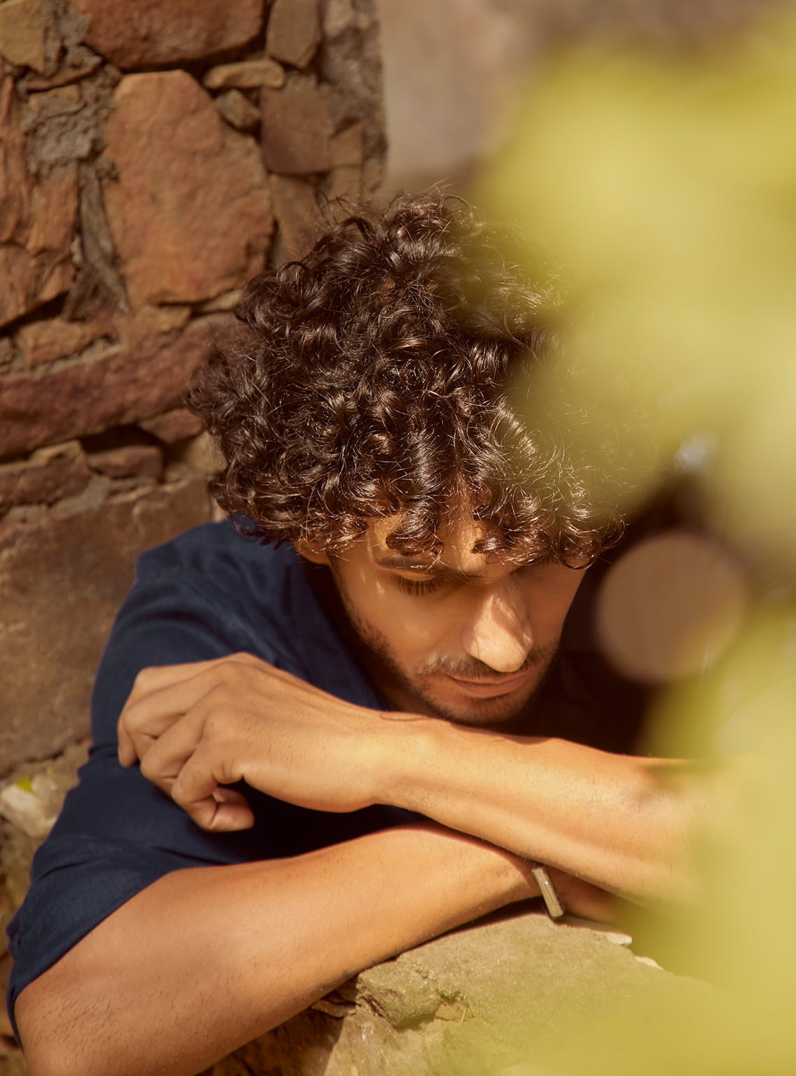 Midnight Blue Linen Shirt