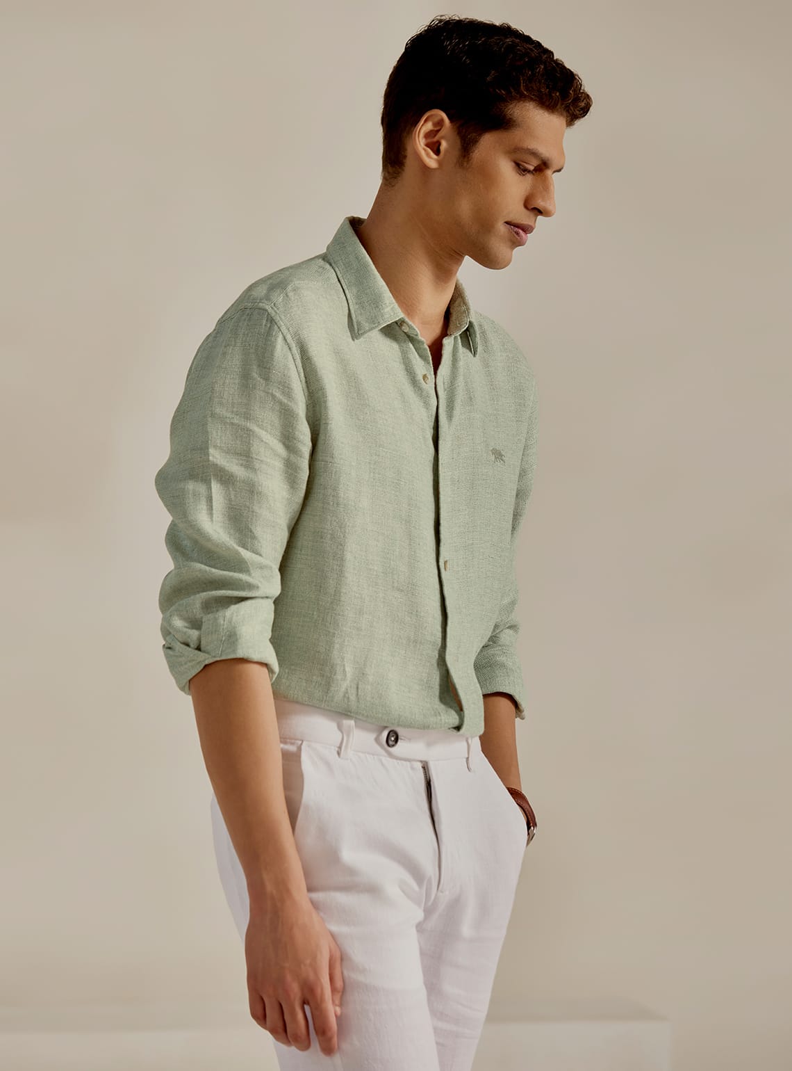 Lemongrass Linen Shirt