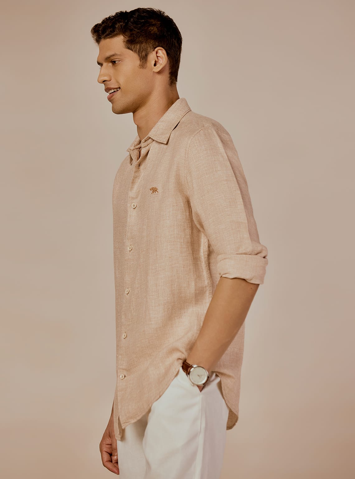 Quicksand Linen Shirt