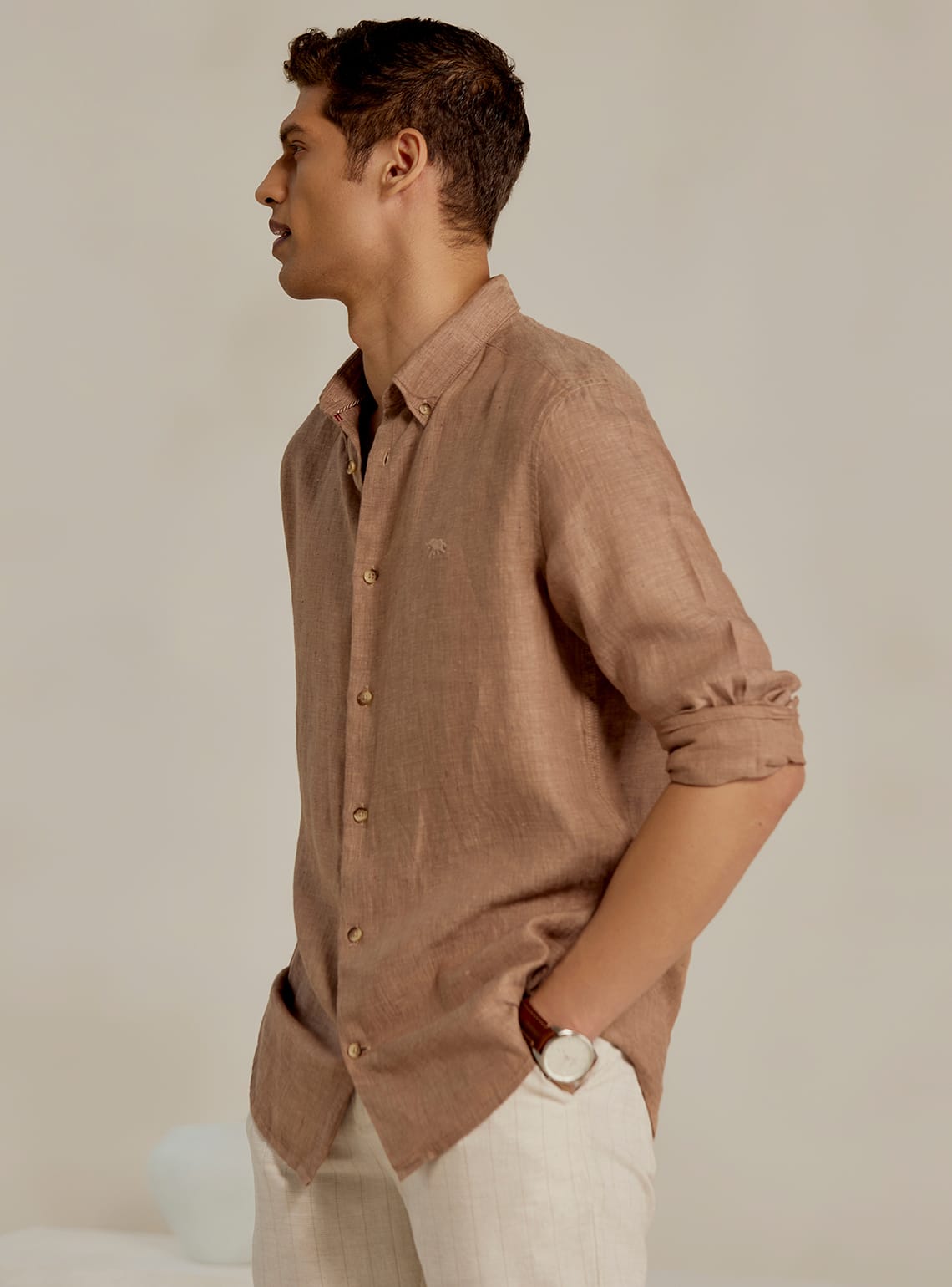 Indian Clay Linen Shirt