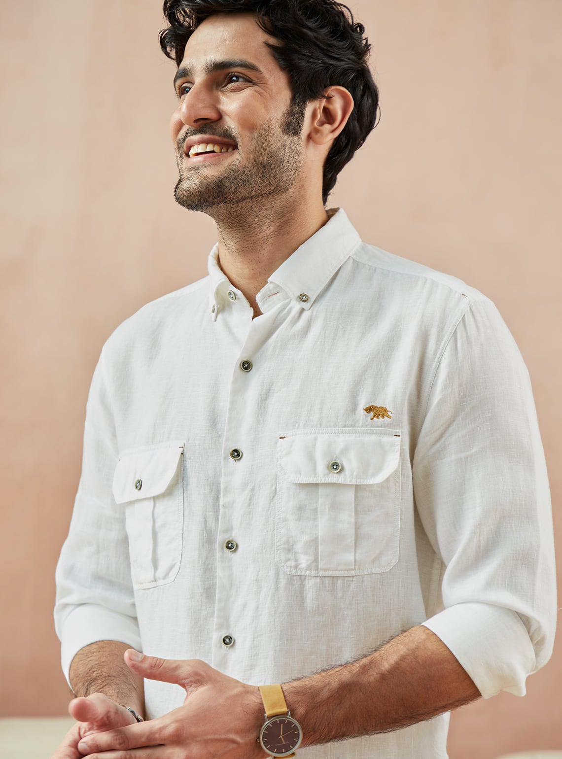 Daffodil Linen Shirt