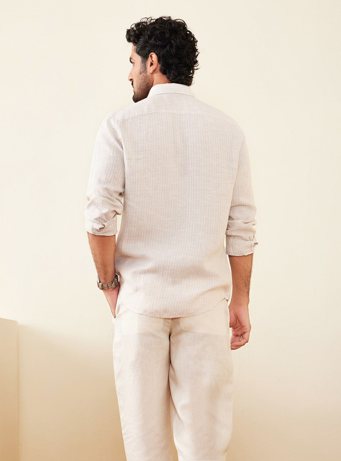 Saltlines Stripe Linen Shirt