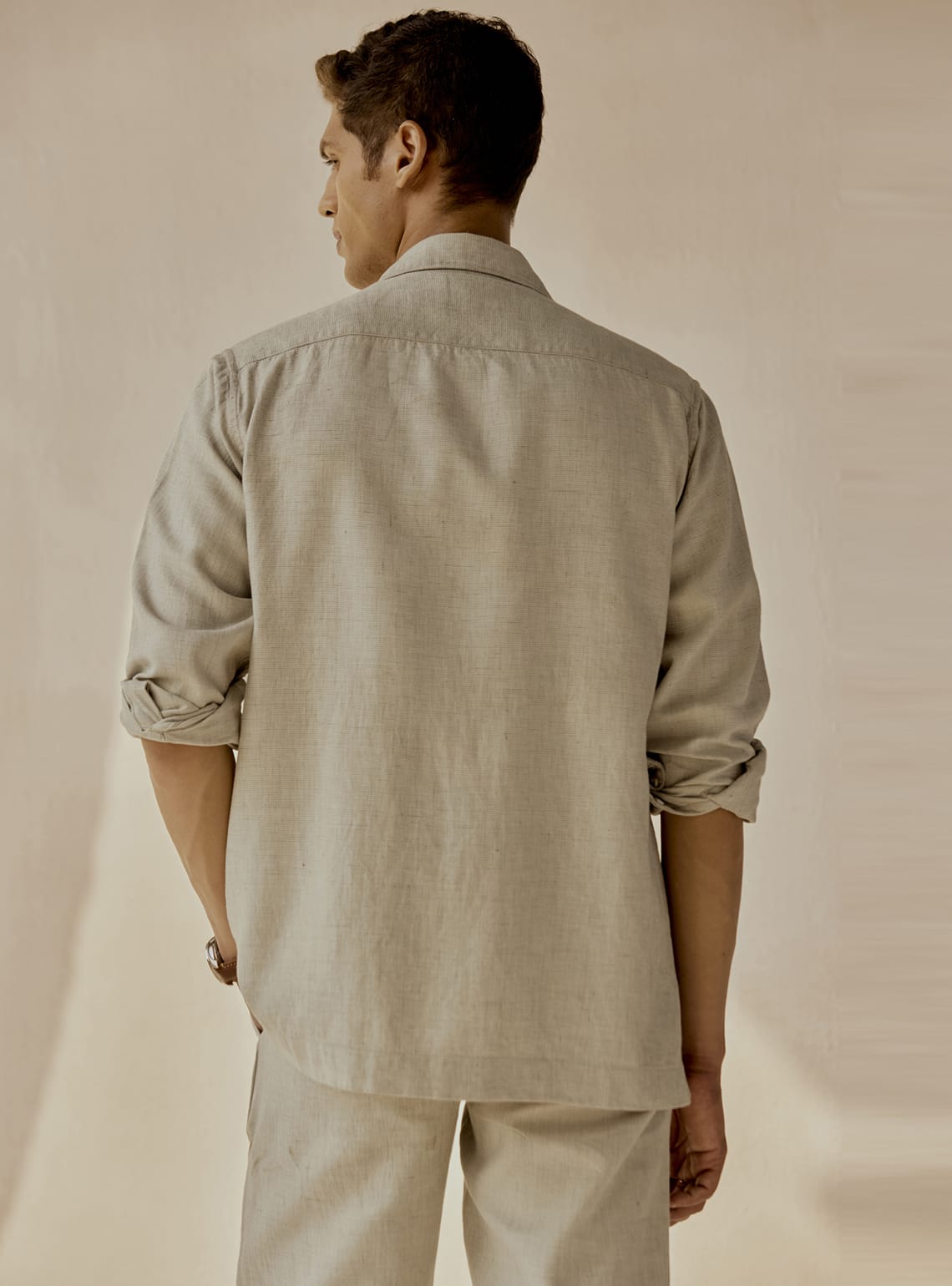 Bronco Cotton Linen Overshirt