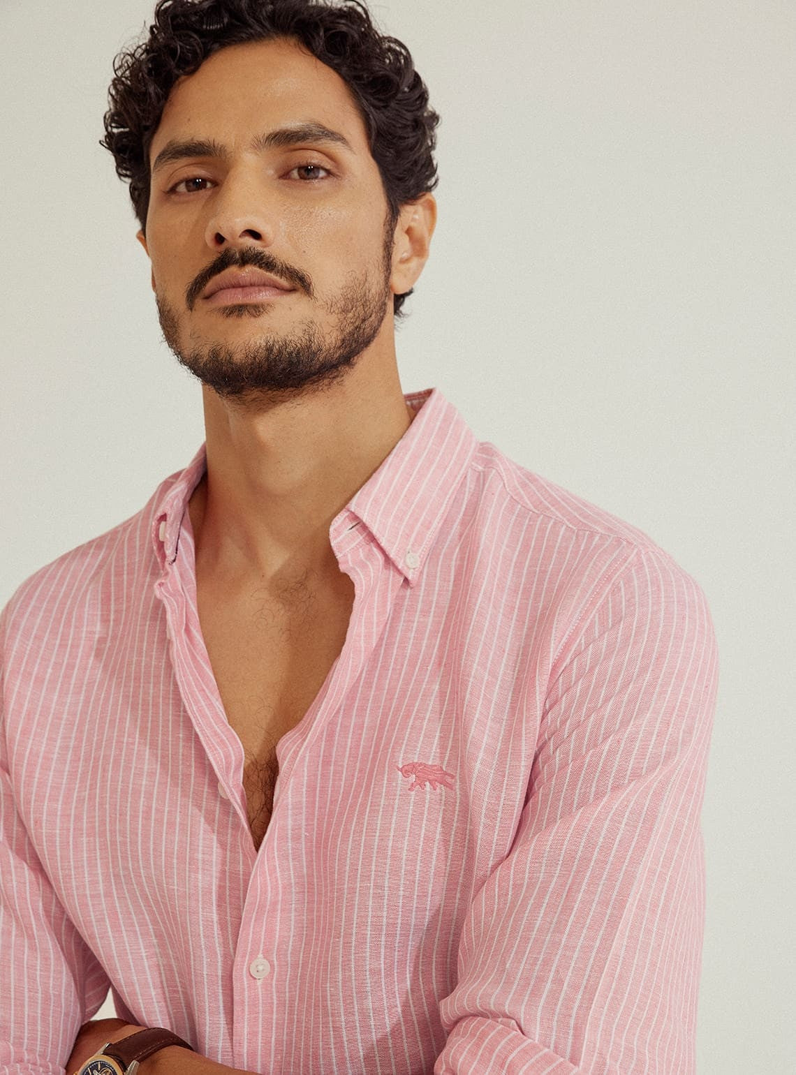 Roserade Stripe Linen Shirt