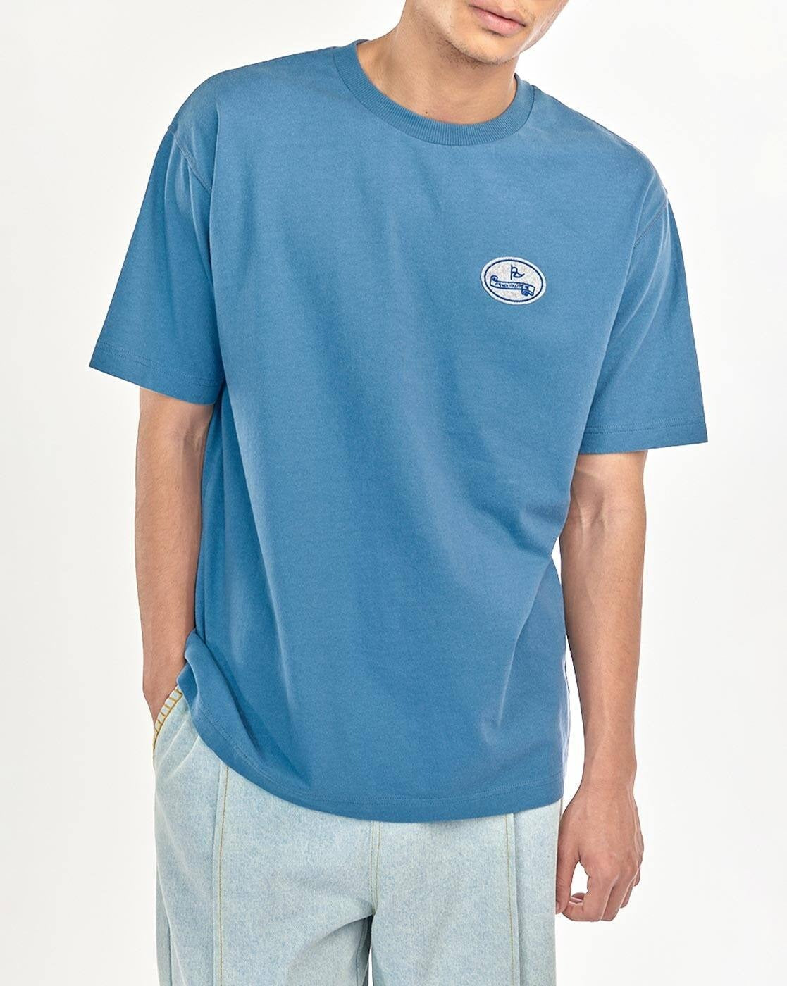 Regular Fit Crew-Neck Justin T-Shirt for Men – Minimalist Everyday Comfort