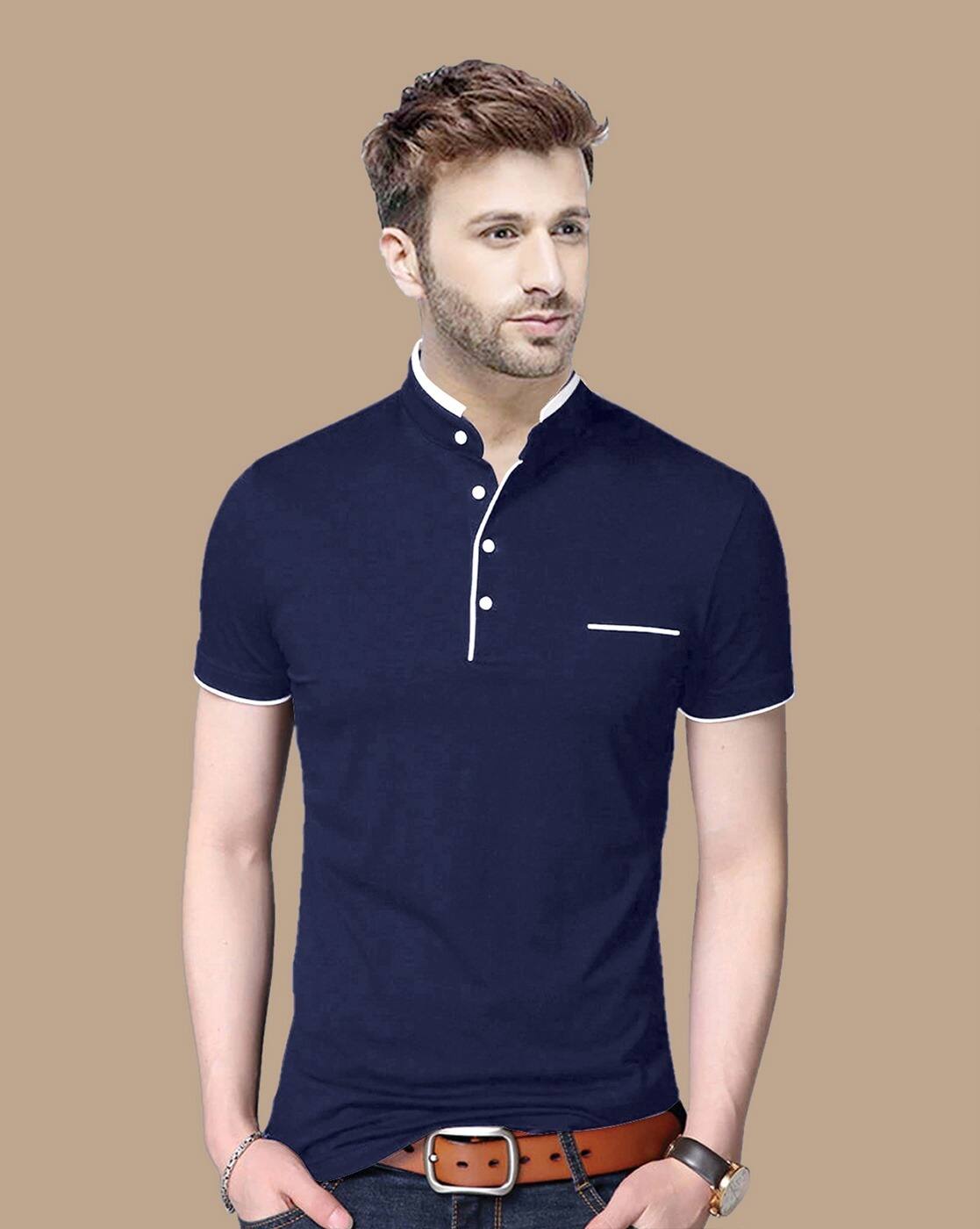 Men Regular Fit T-shirt – Classic Comfort for Everyday Wear