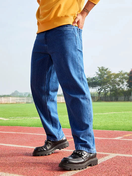 Medstone Loose Fit Jeans | Blue