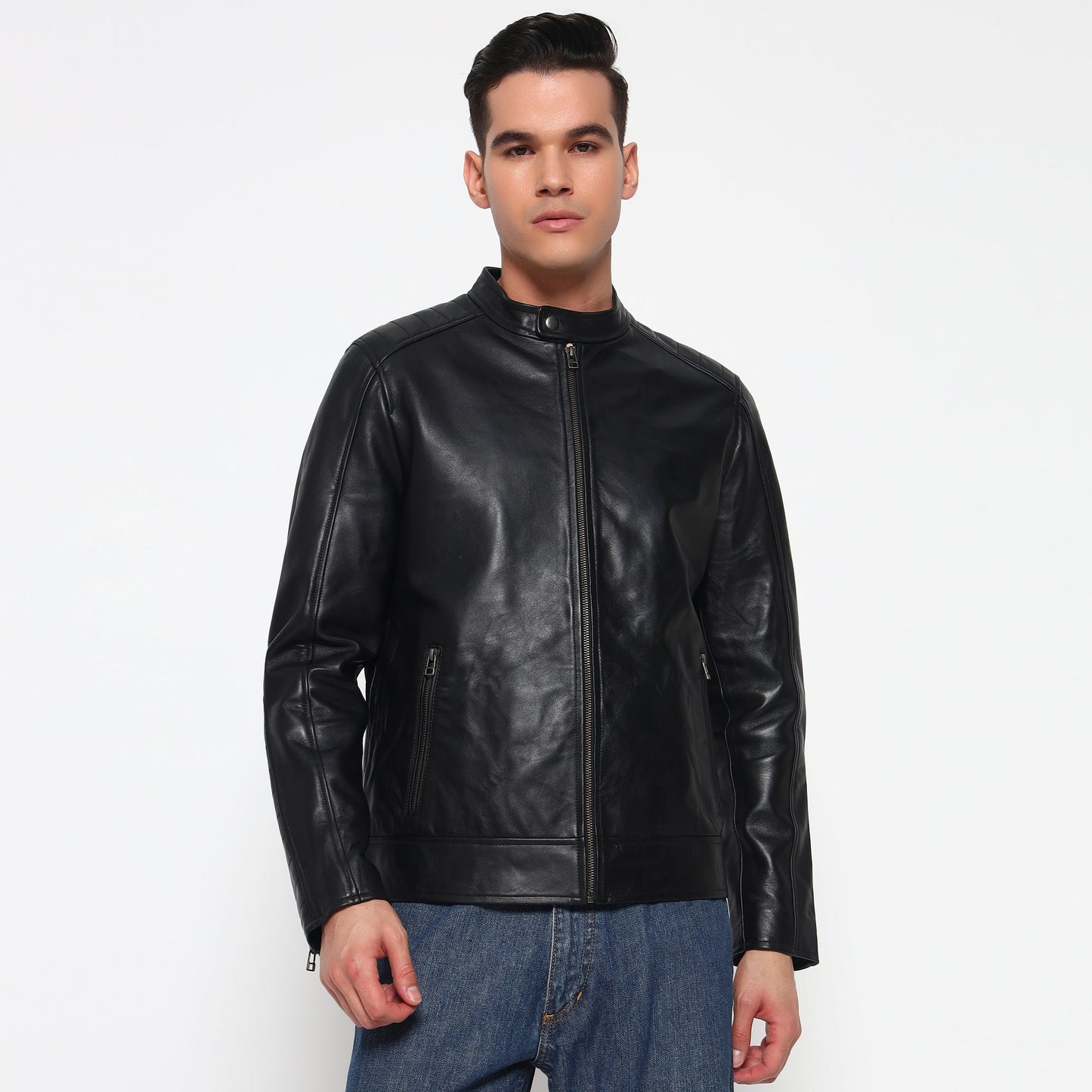 Urban Black Leather Jacket