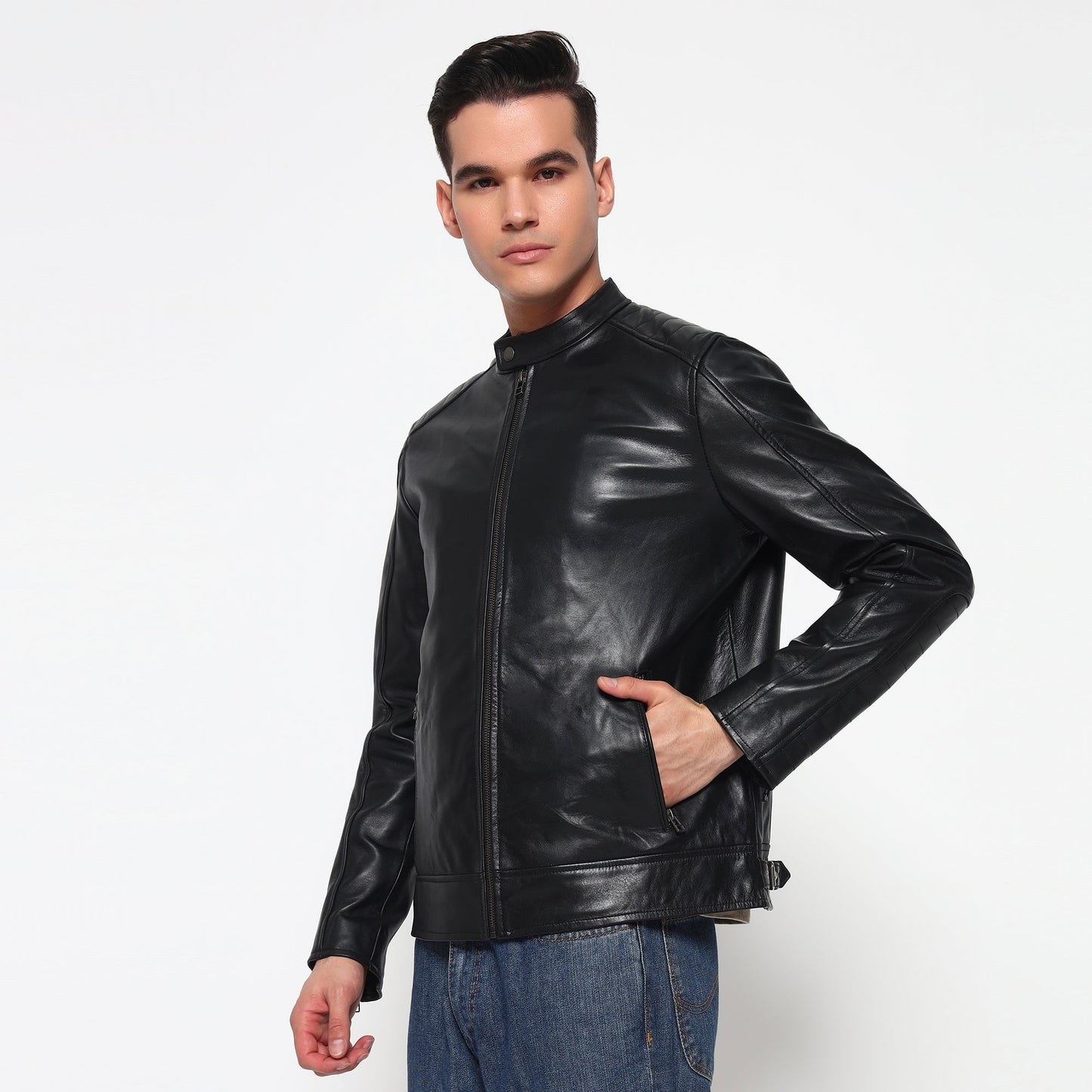 Urban Black Leather Jacket