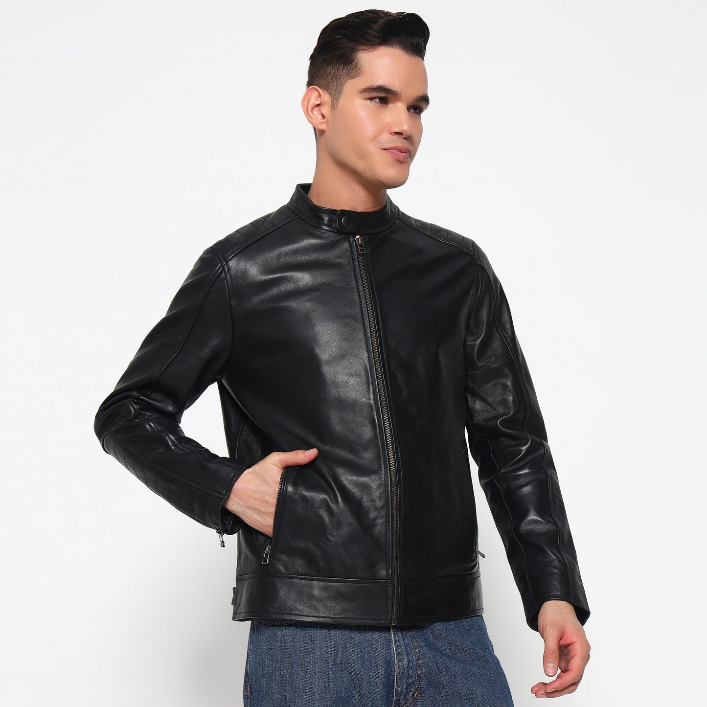Urban Black Leather Jacket