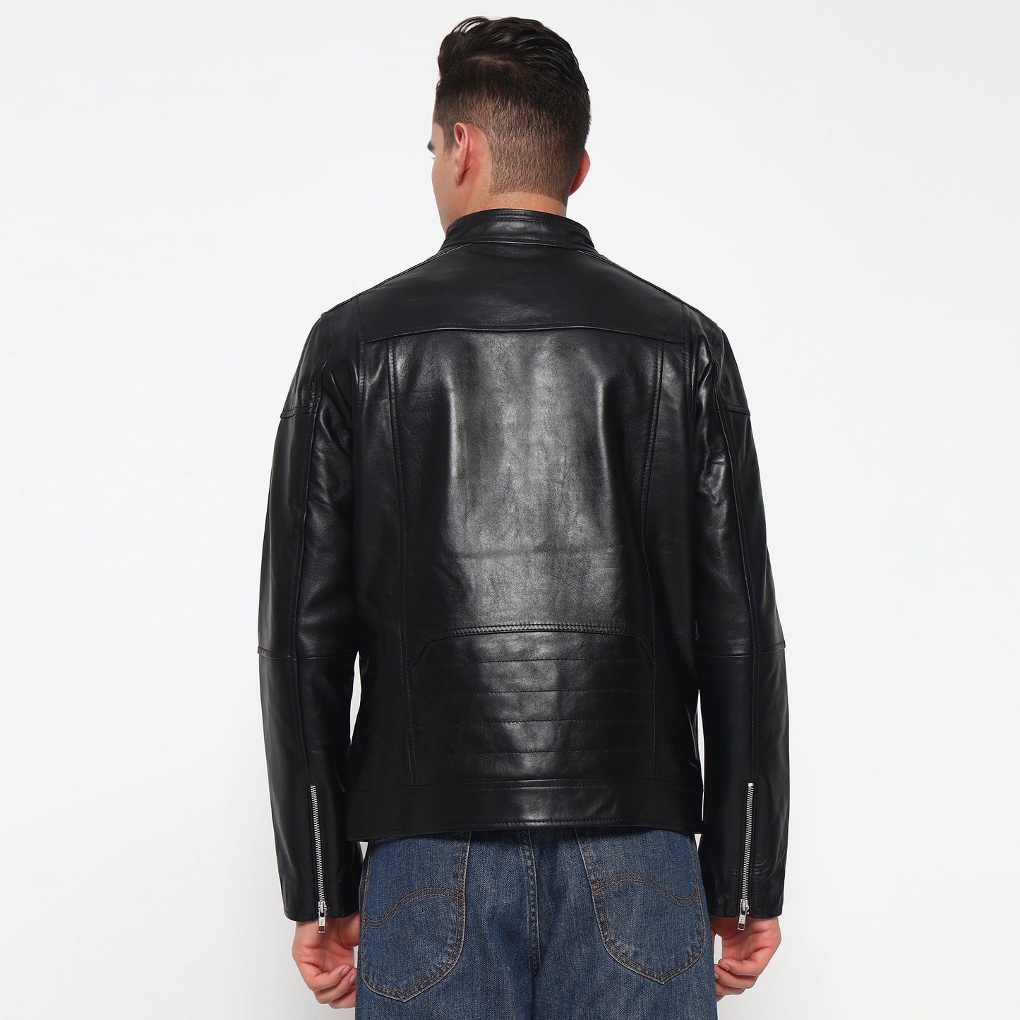 City Rider Black Leather Jacket
