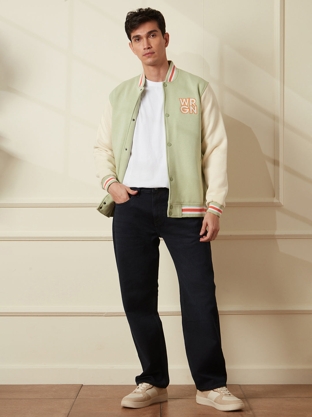 Solid Loose Fit Jeans | Black