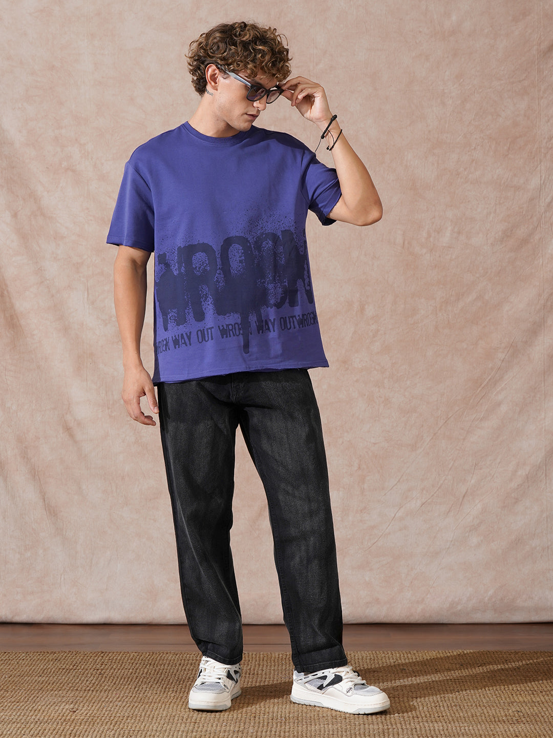 Heavy Fade Loose Fit Jeans | Black